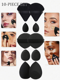Complete Makeup Sponge & Puff Kit