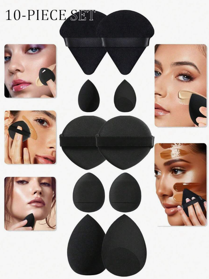 Complete Makeup Sponge & Puff Kit