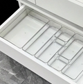 Clear Acrylic Drawer Organizer Set