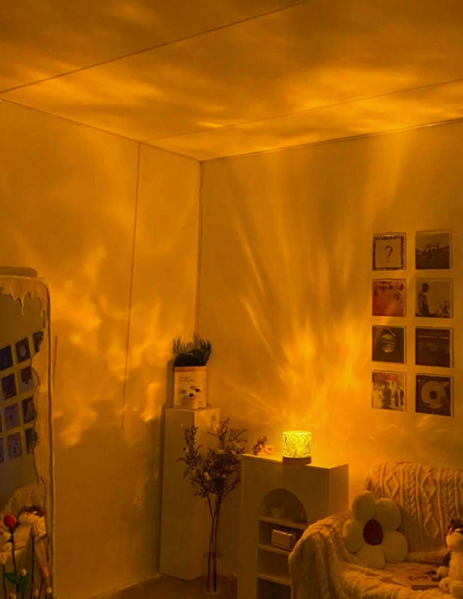 1pc USB Powered RGB Bedside Lamp