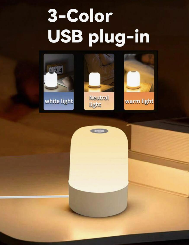 1pc Touch Control LED Night Light
