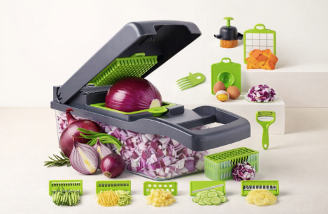 Multi‑Functional Vegetable Chopper & Slicer Set