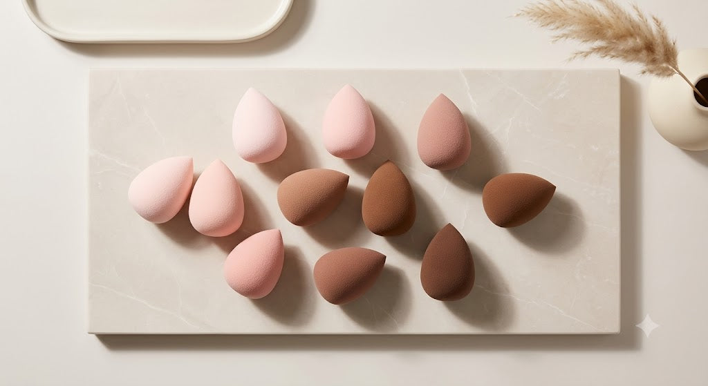 12pcs Large Random Color Makeup Sponge Eggs